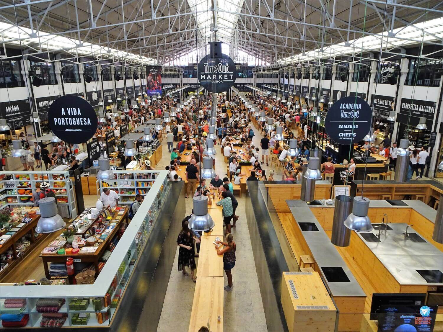 Time Out Market In Lisbon editorial photo. Image of 