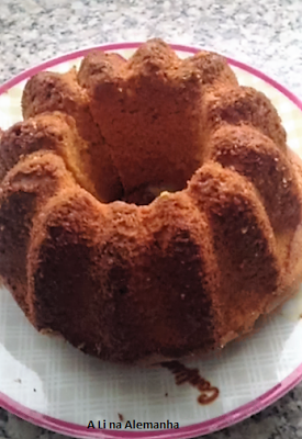 Bolo de Cenoura sem glúten