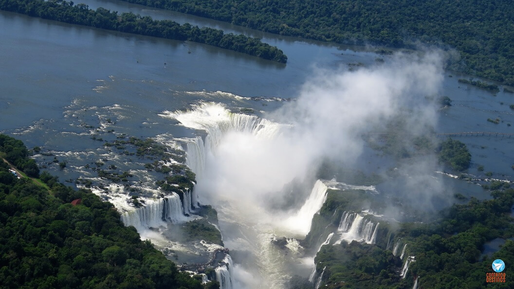 Passeio de helicóptero em Foz do Iguaçu