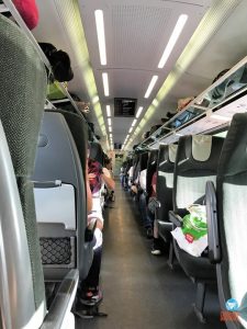 trem de Budapeste para Viena