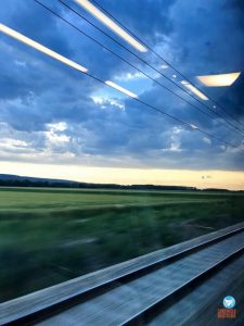 trem de Budapeste para Viena