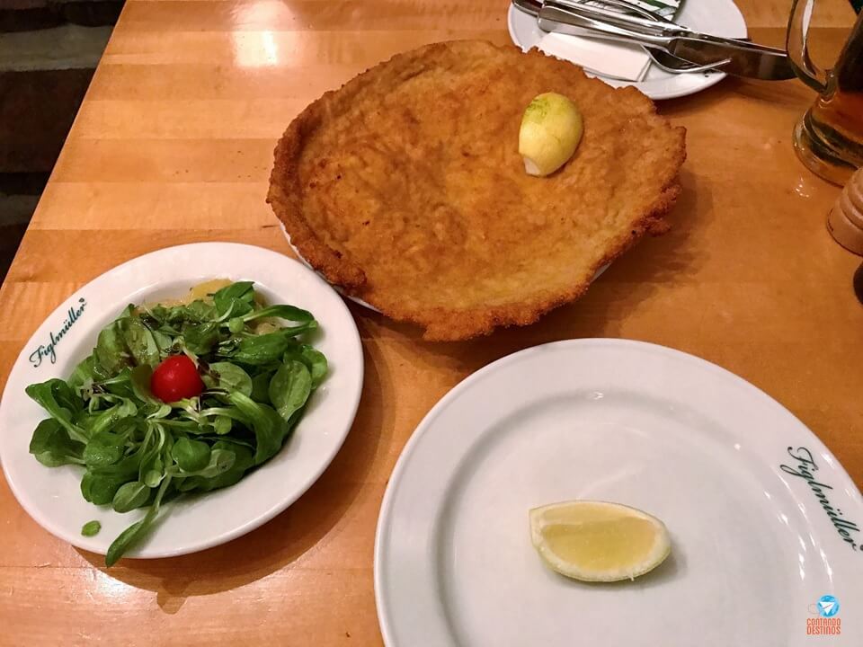 melhor schnitzel de Viena