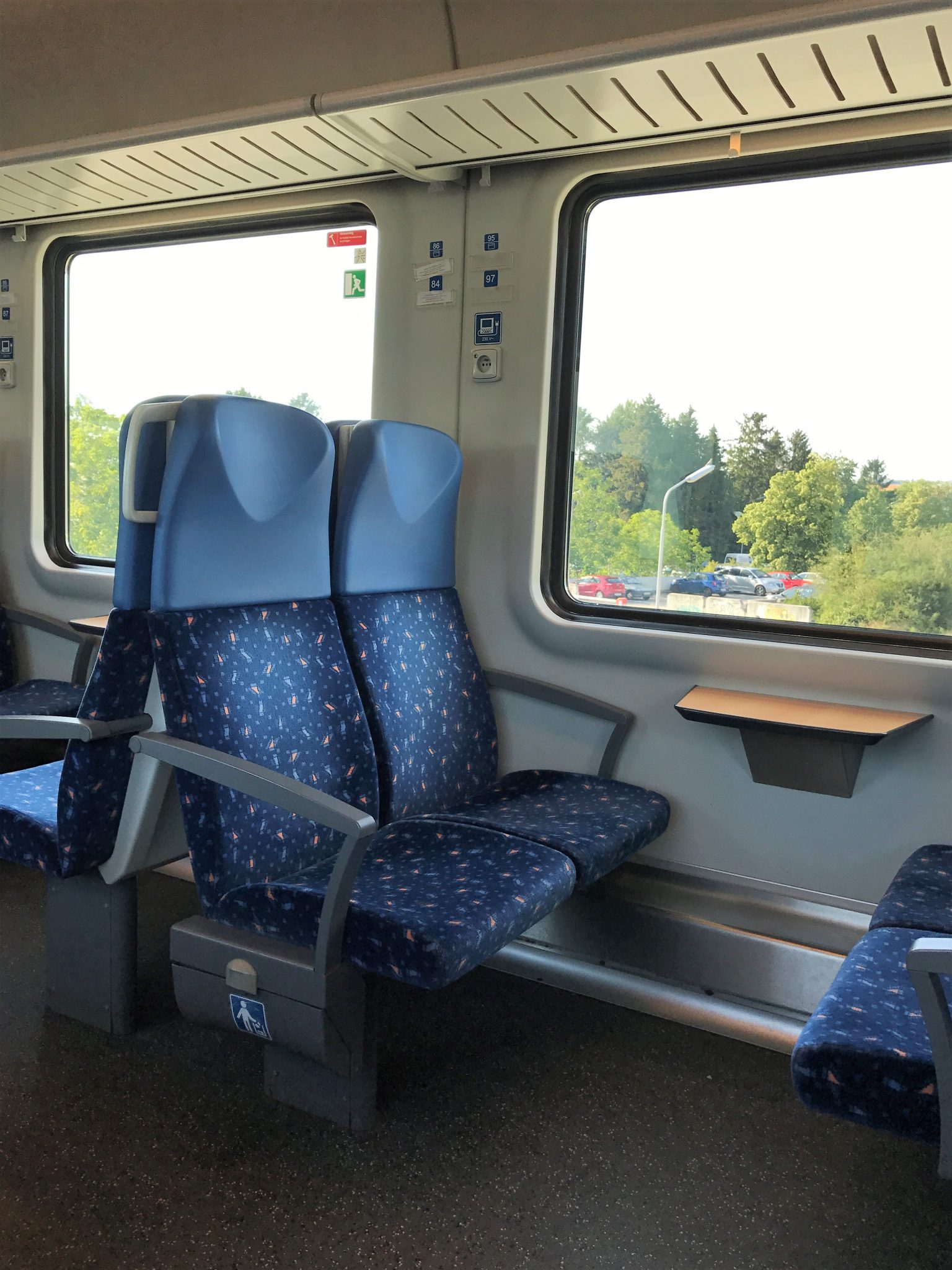 Viena para Bratislava de trem