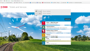 Viena para Bratislava de trem