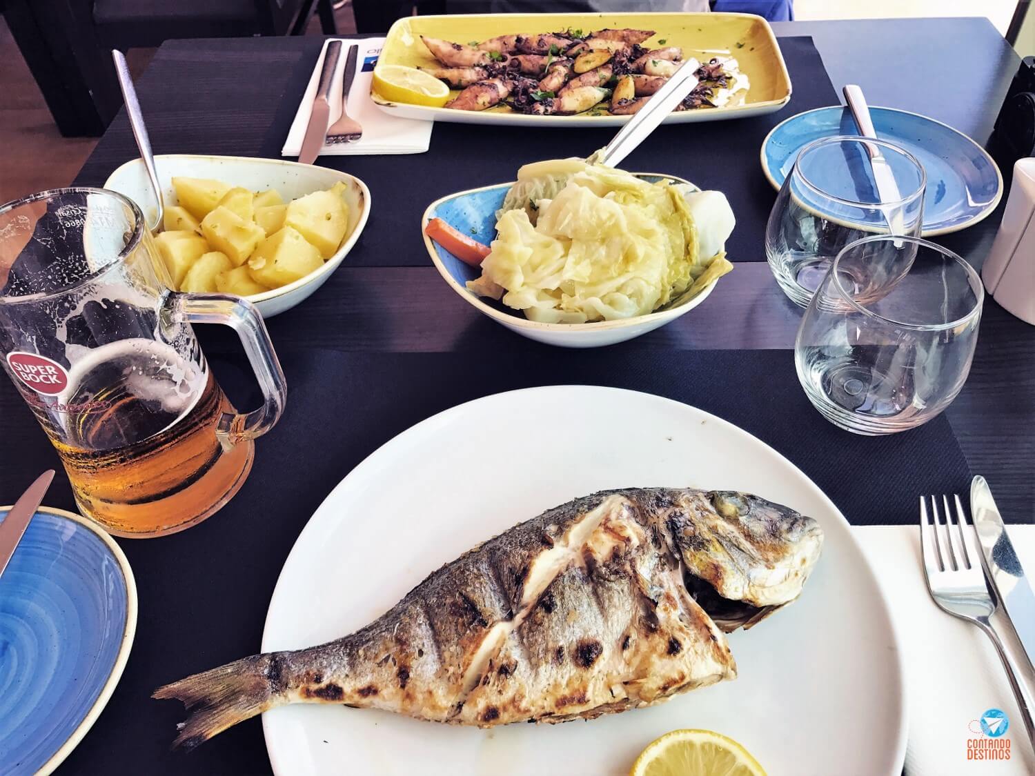 pratos para comer em Portugal