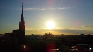 vista do Hotel Downtown Camper