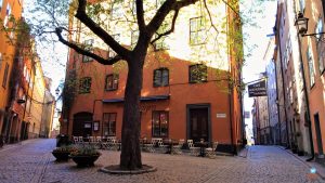 Gamla Stan pontos turísticos em Estocolmo