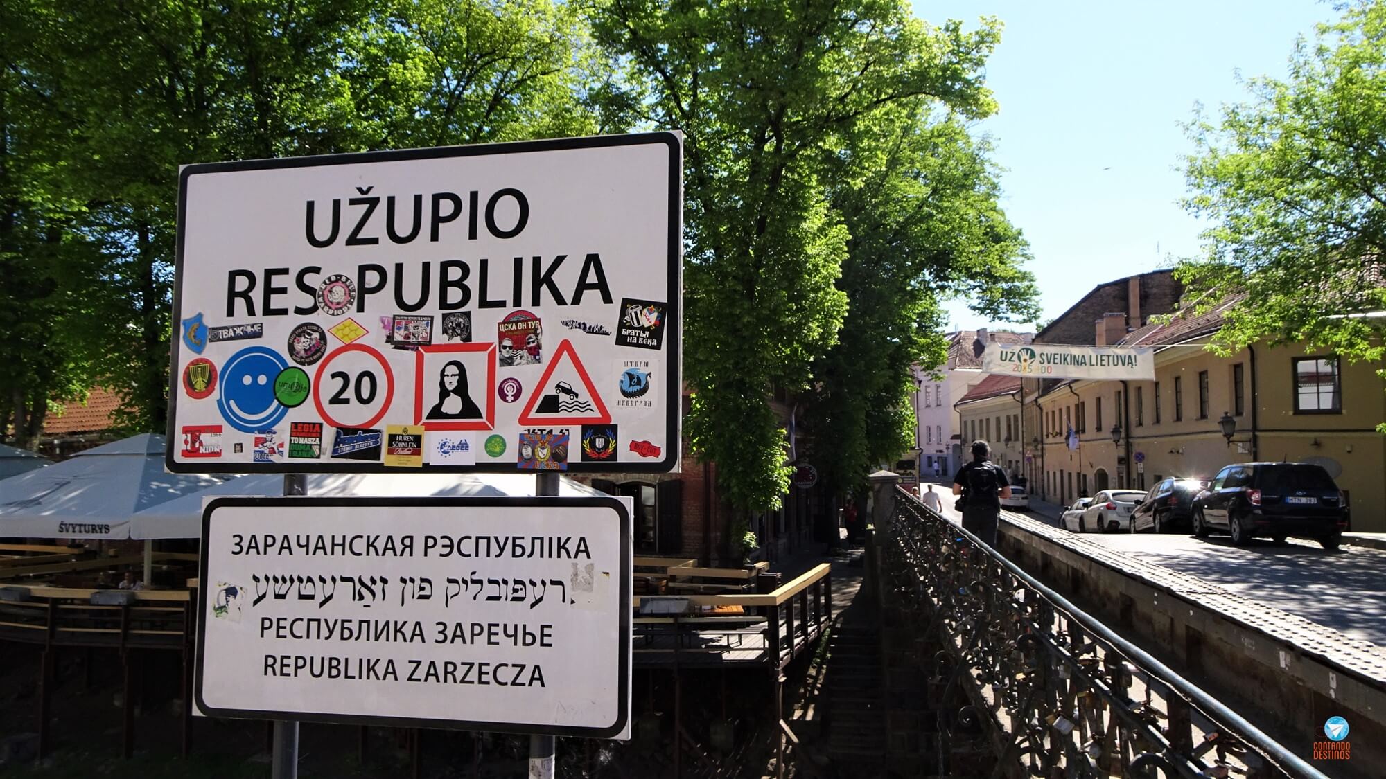 Uzupio Vilnius - Roteiro pelos Países Bálticos