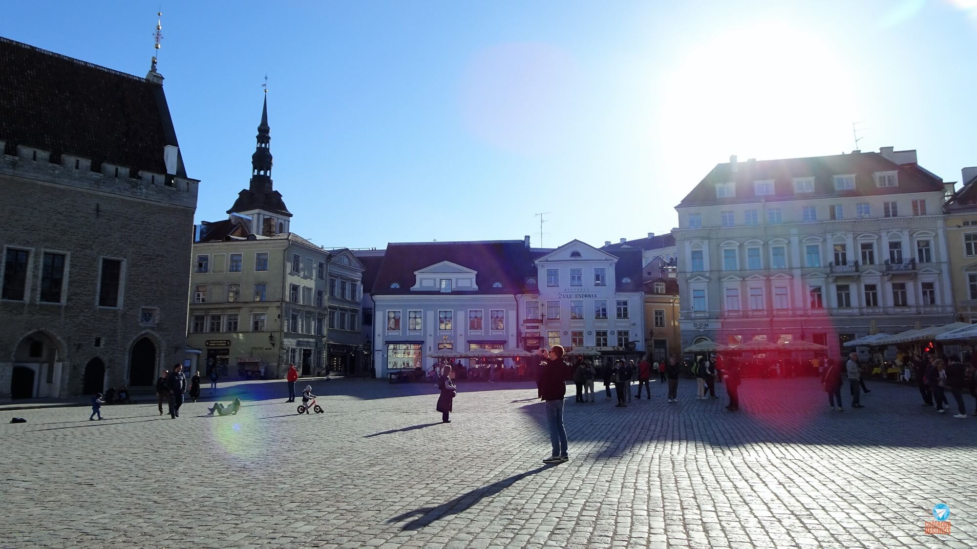 Roteiro a pé pelo centro histórico de Tallinn