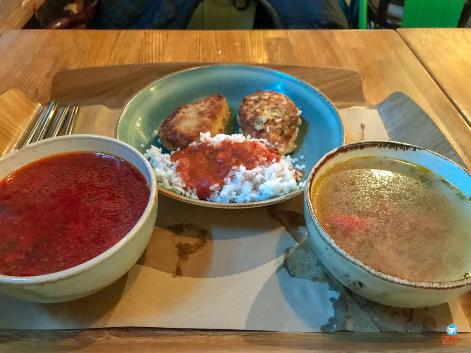 Onde comer barato em São Peteresburgo