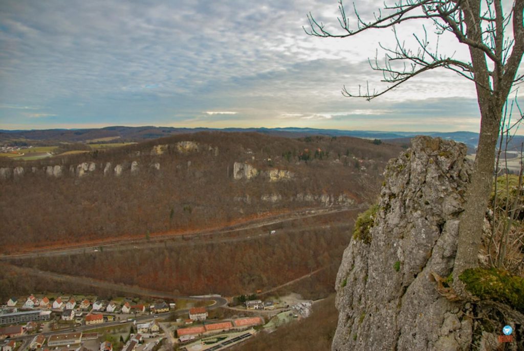 vista do Castelo Lichtenstein