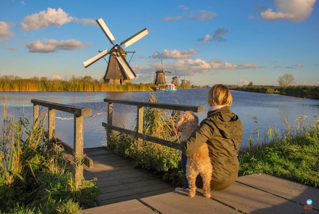 Kinderdijk - parque de moinhos de vento na Holanda
