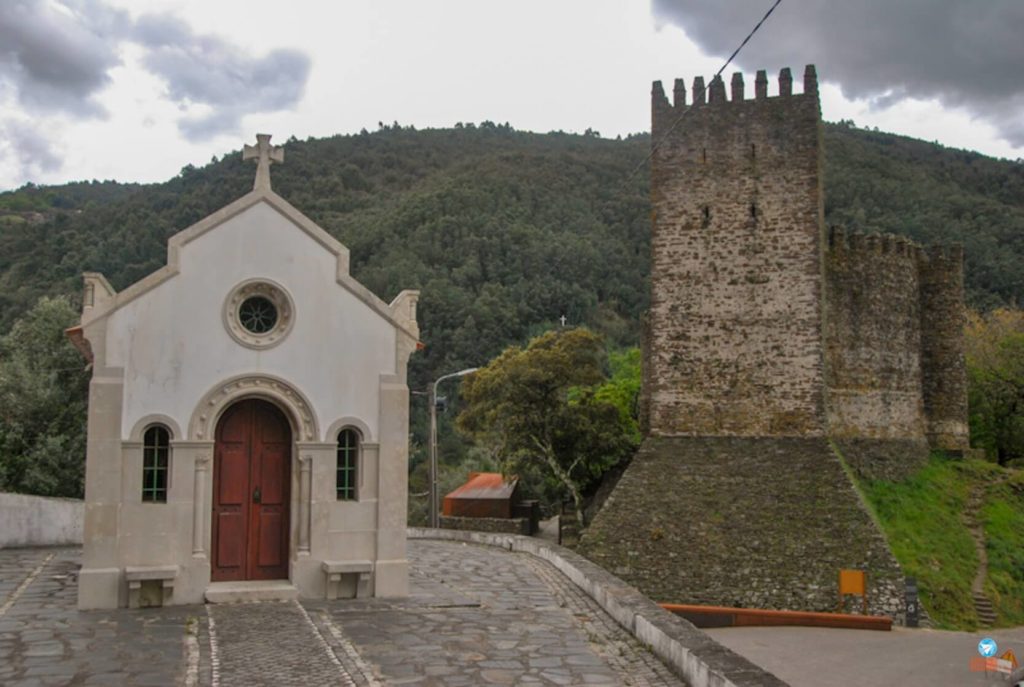 Castelo da Lousã em Portugal