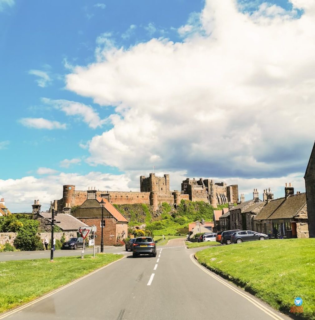 Chegada ao Castelo de Bamburgh