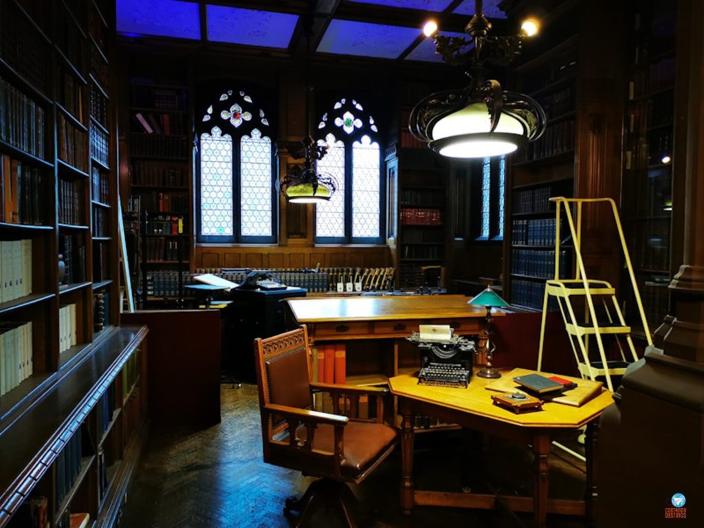 The John Rylands Library em Manchester, na Inglaterra