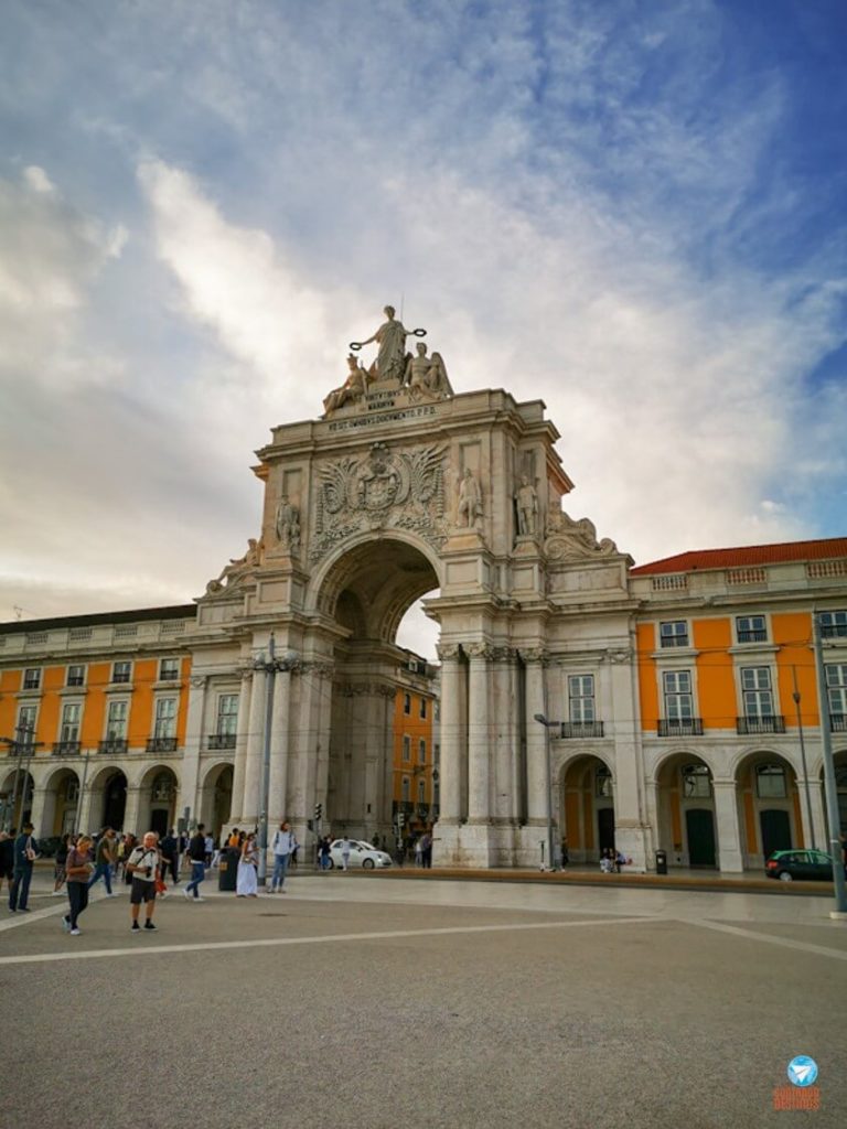Praça do Comércio em Lisboa, Portugal