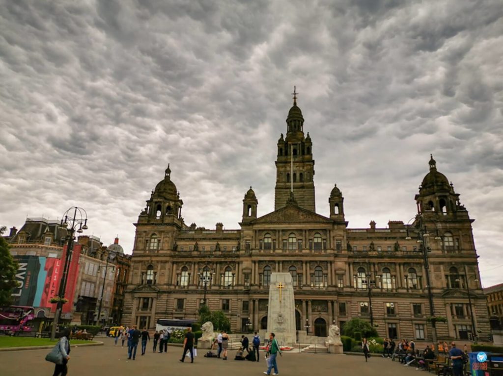 City Chambers em Glasgow, na Escócia