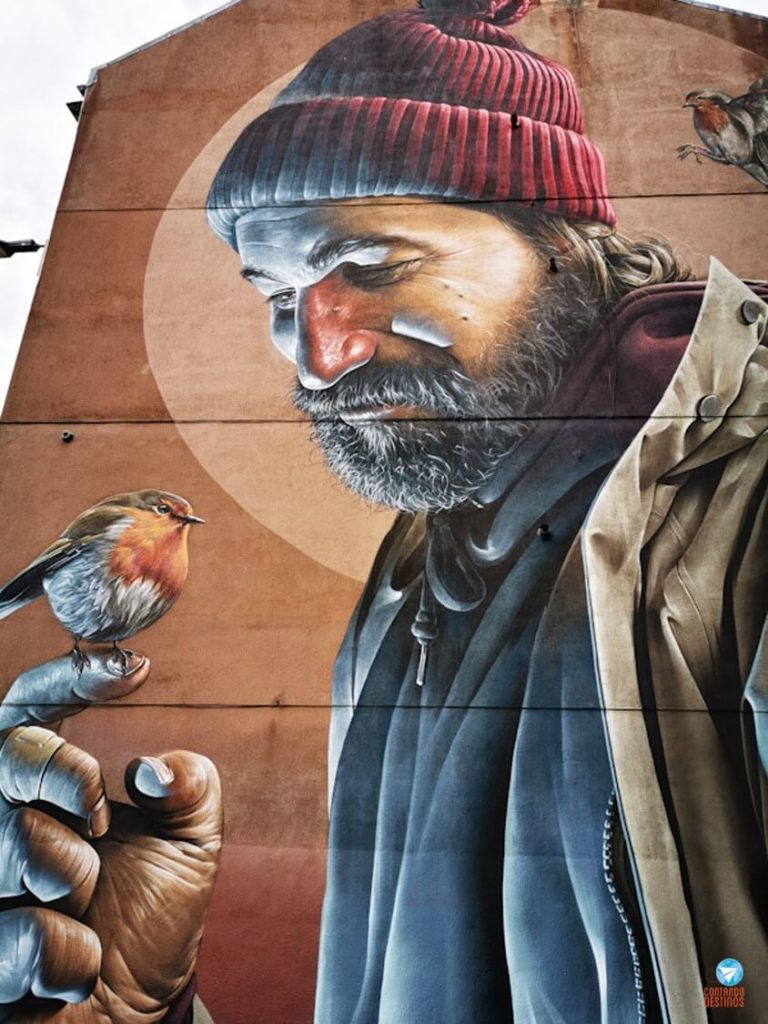 Grafite de São Mungo em Glasgow, na Escócia