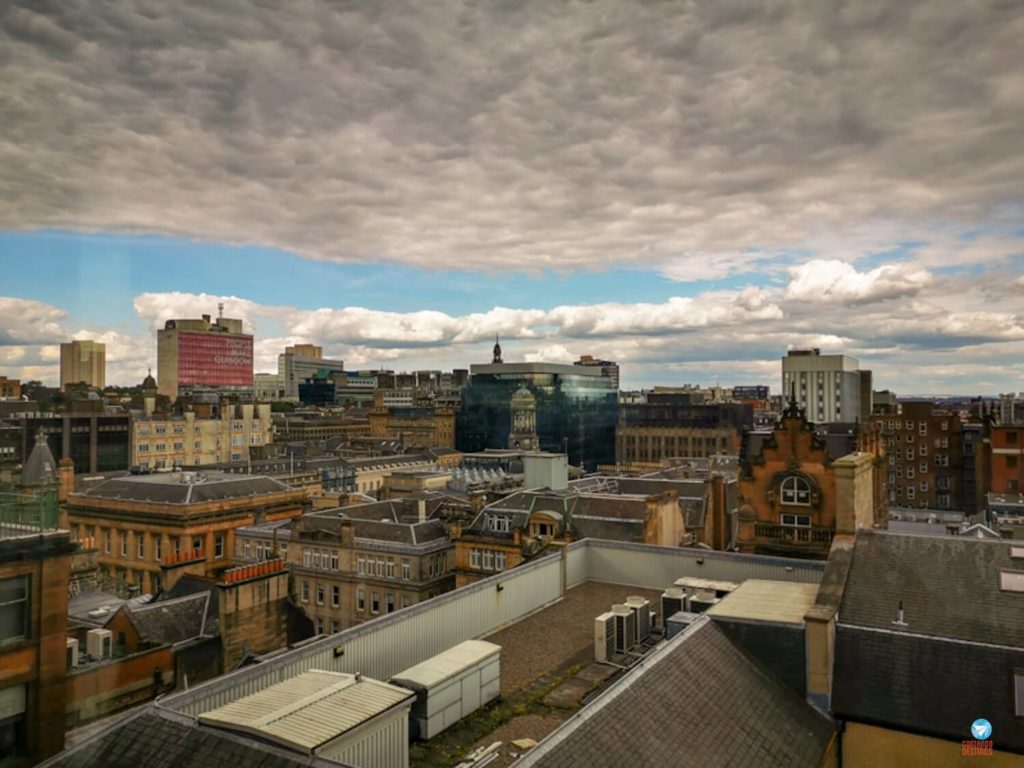 vista do The Lighthouse em Glasgow, na Escócia