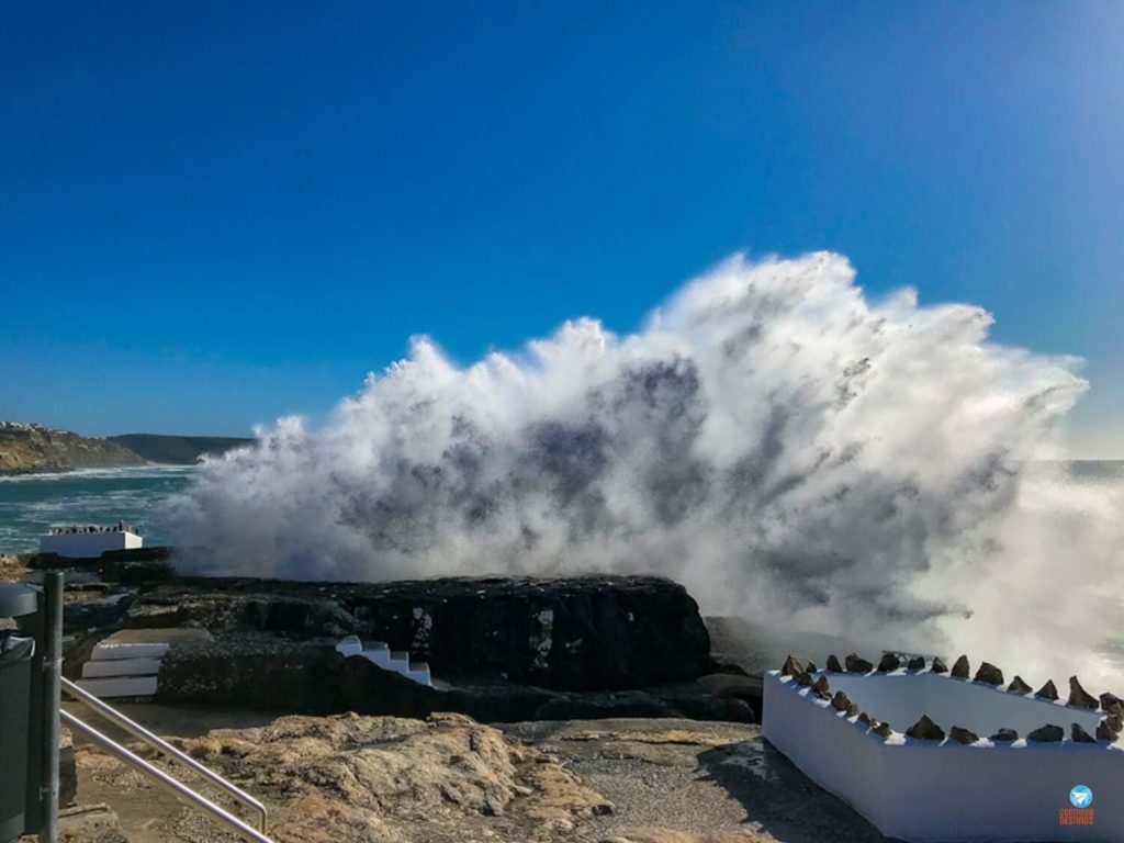 Praia em Ericeira, Portugal