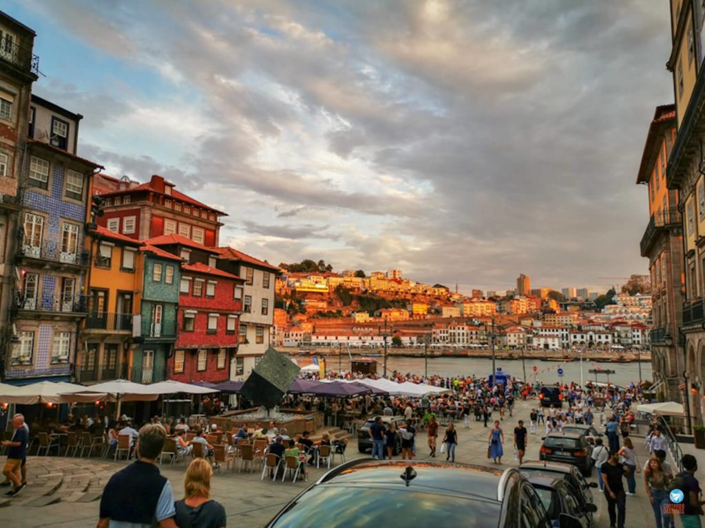 Ribeira no Porto Portugal