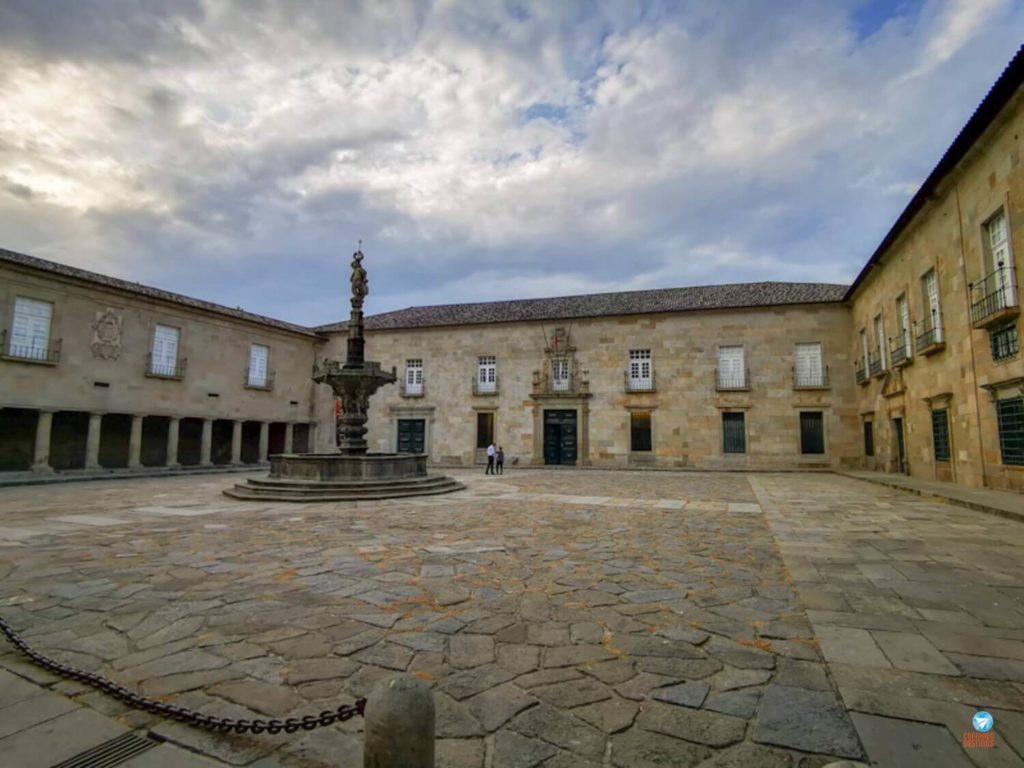 Largo do Paço em Braga, Portugal