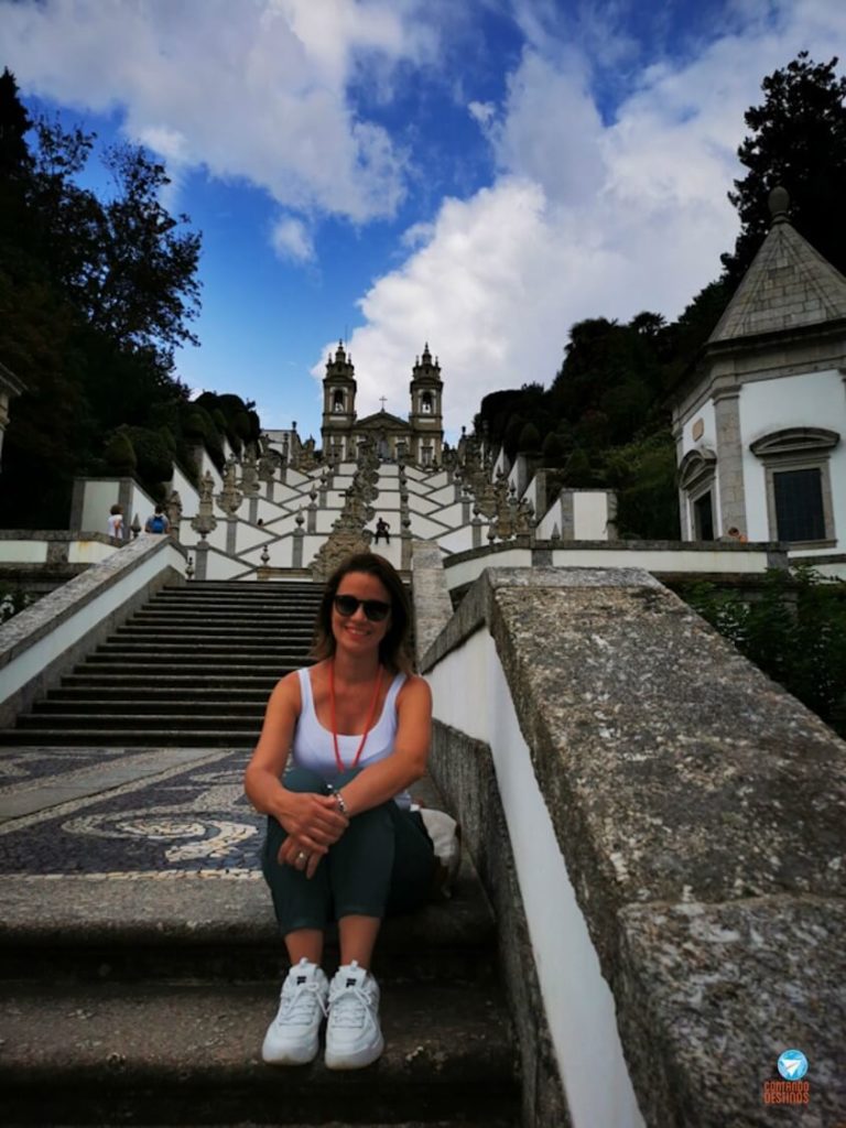 Escadaria do Santuário do Bom Jesus do Monte em Braga