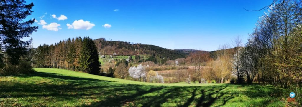 paisagem do sul da Alemanha