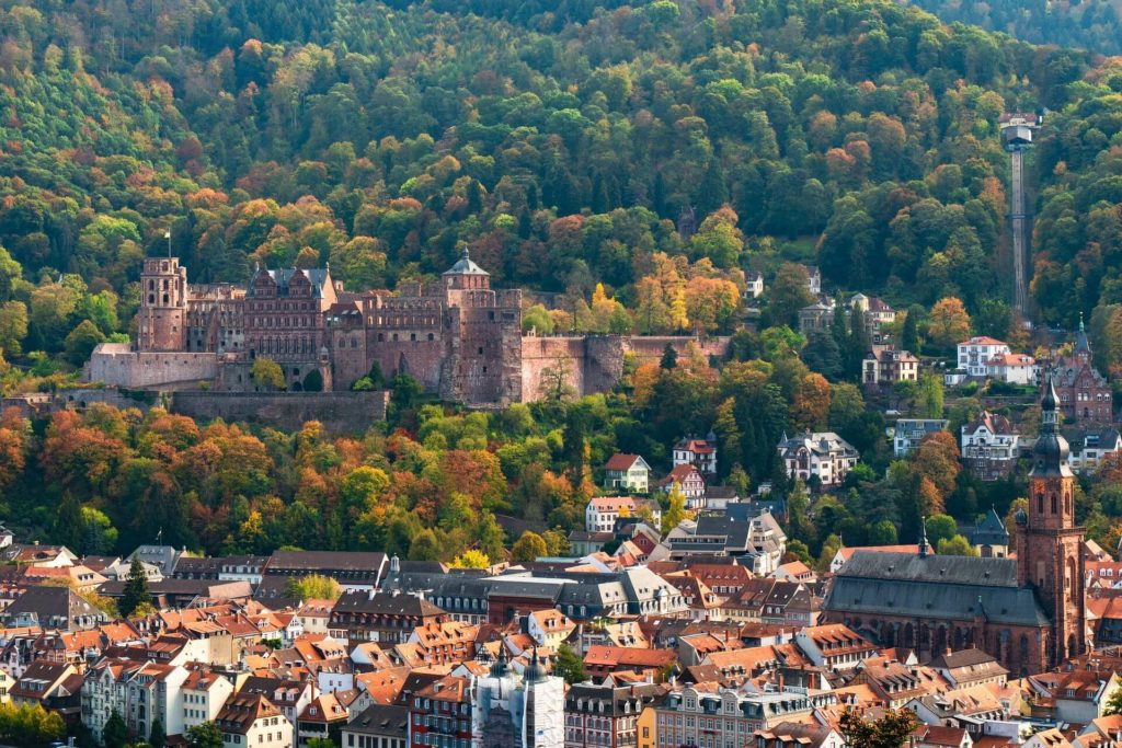 Castelo de Heidelberg - Castelos para conhecer no sul da Alemanha