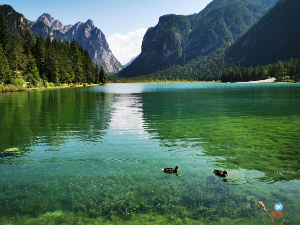 Lago di Dobbiaco, roteiro pelas Dolomitas, Itália
