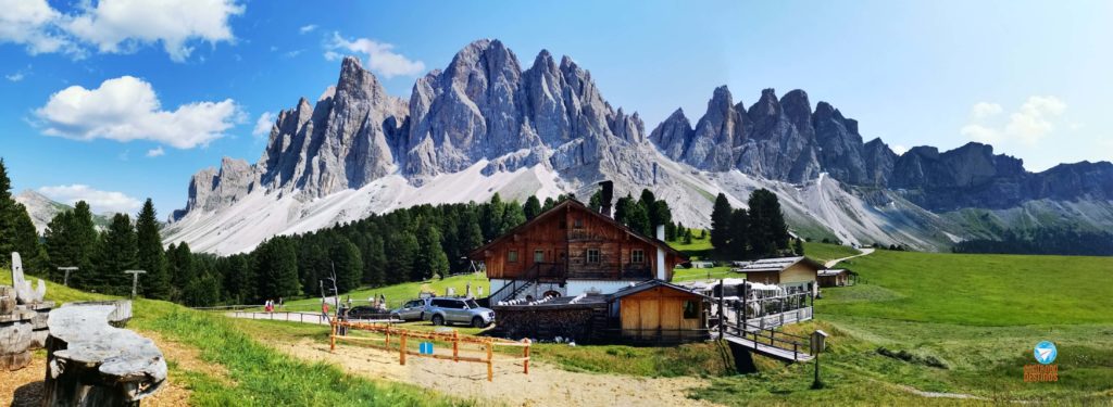 roteiro pelas Dolomitas, Itália - Rifugio delle Odle