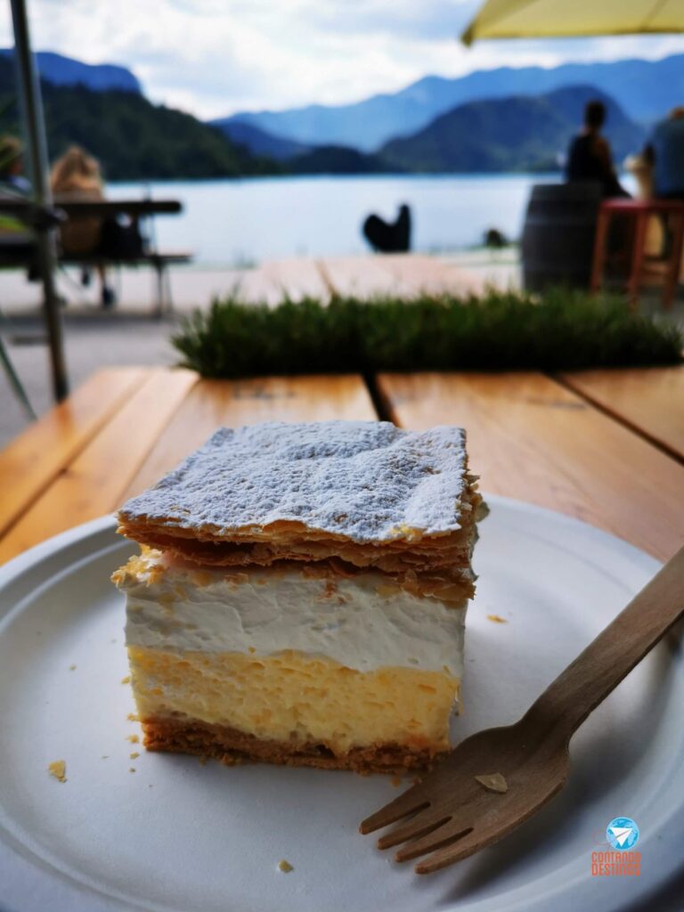 Kremšnita - Lago de Bled - Eslovênia