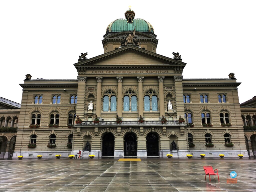 Parlamento suíço - Roteiro em Berna
