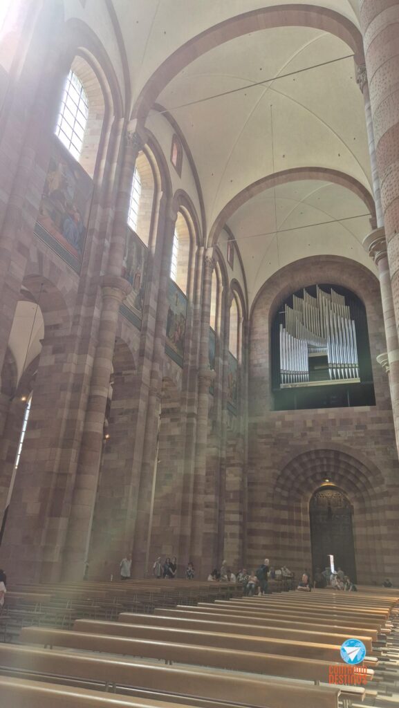 interior Catedral de Speyer na Alemanha