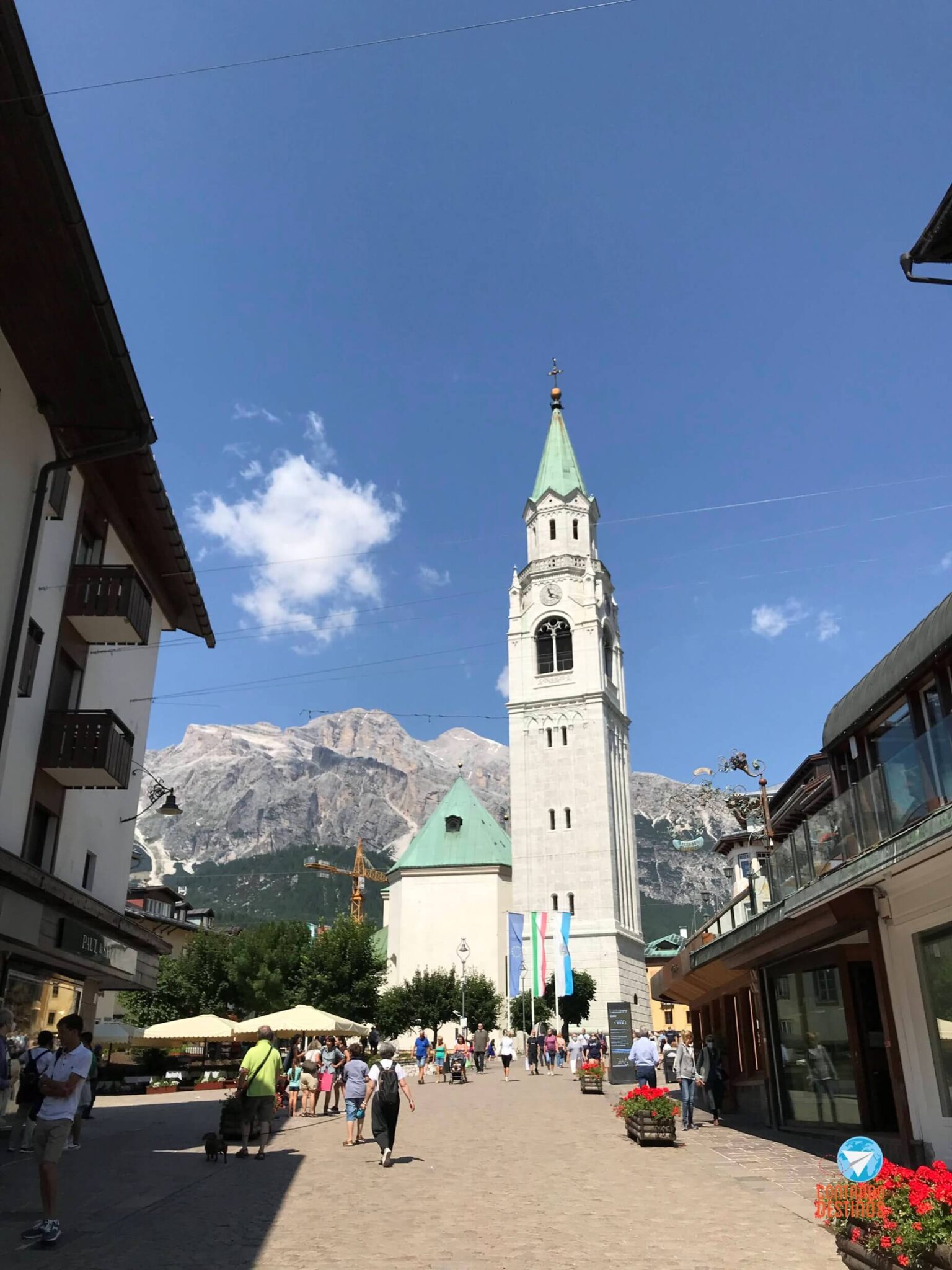 Cortina d'ampezzo-dolomitas-itália
