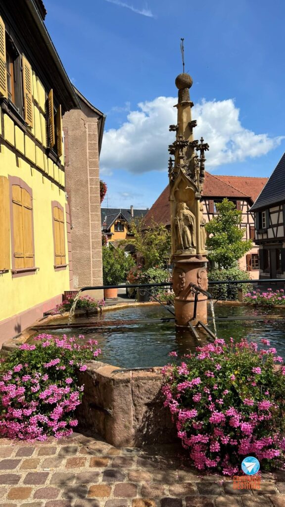 Alsácia primavera Europa